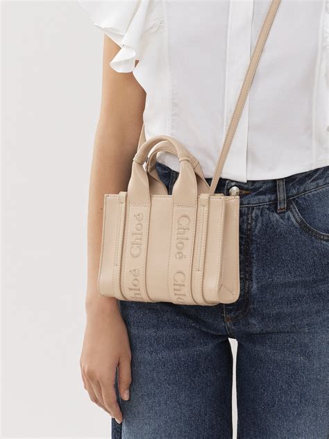 chloe woody kids|chloe mini woody tote.